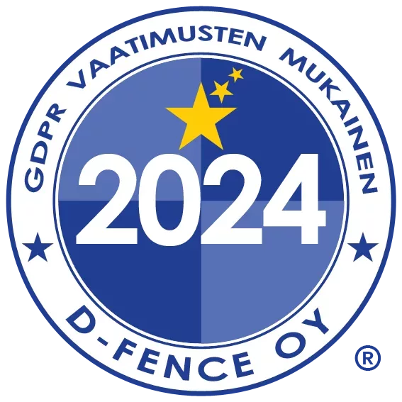 GDPR D Fence 2024 Suomi